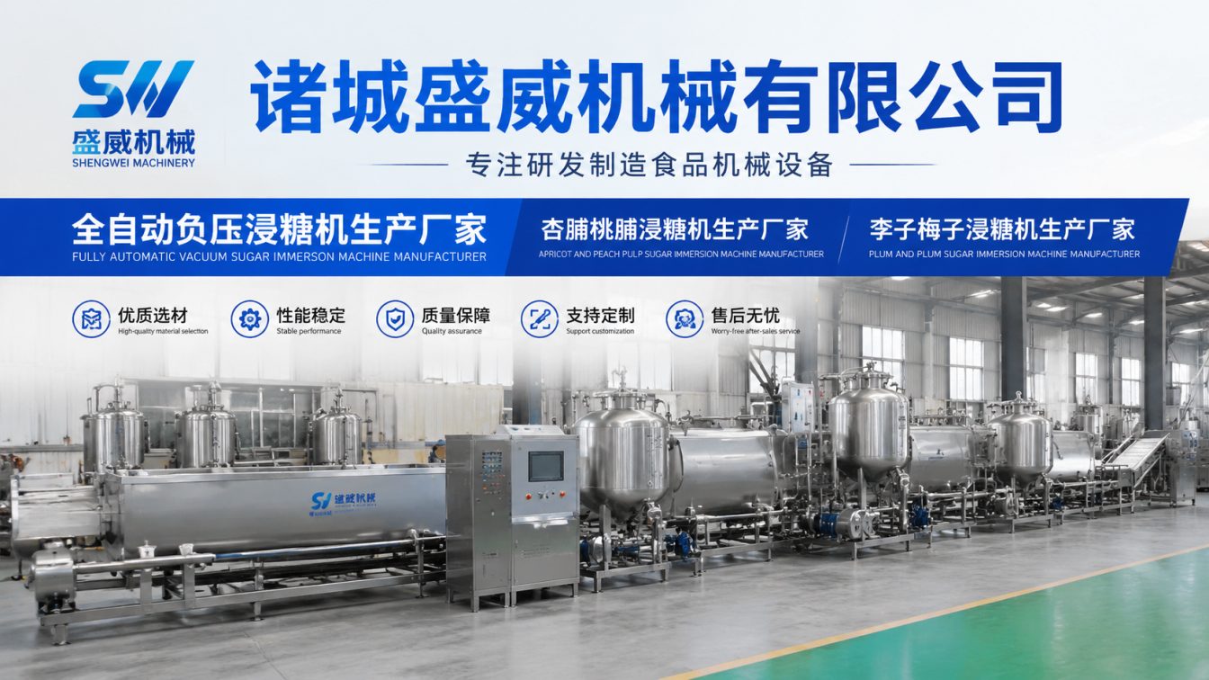 福州为果脯加工提供负压浸糖方案